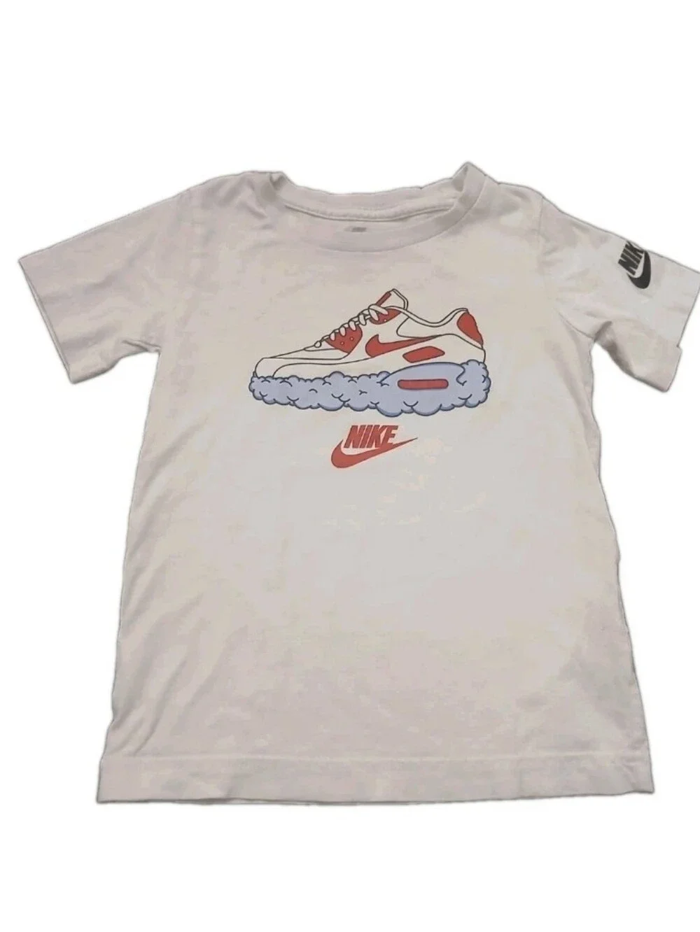 Nike Shoe Boys Graphic T-Shirt Size:4T Boys Tee